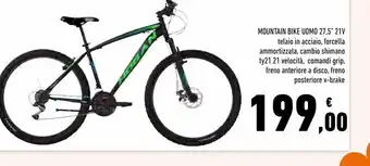 Conad Superstore Mountain bike uomo 27 5 '' 21 v offerta