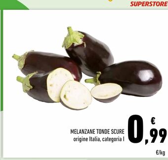 Conad Superstore Melanzane tonde scure offerta