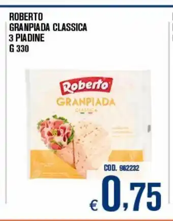 Roberto granpiadina classica 3 piadine