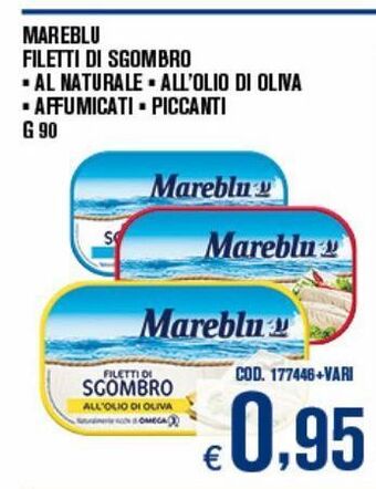 Mareblu filetti di sgombro