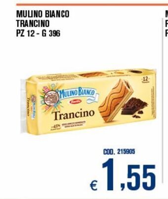 Adhoc Mulino bianco trancino offerta