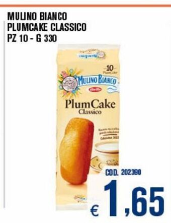 Adhoc Mulino bianco plumcake classico offerta