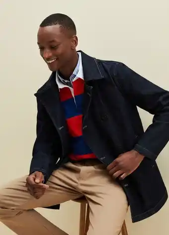 OVS Piombo giacca in denim doppiopetto offerta
