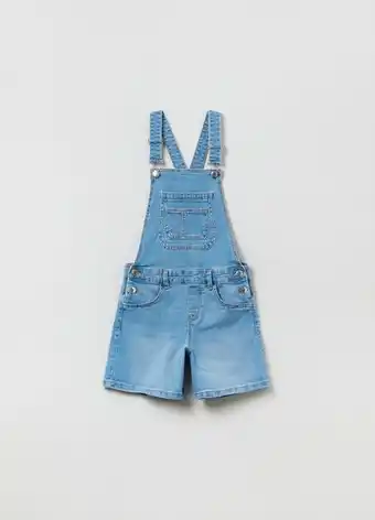 OVS Salopette corta in denim offerta