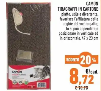 Camon Tiragraffi In Cartone 47x23 cm