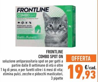 Pet Store Conad Frontline Combo Spot On offerta