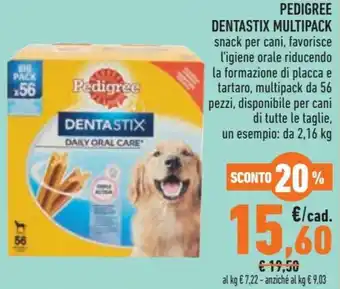 Pedigree Dentastix Multipack 2,16 kg