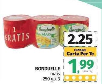 Bonduelle Mais 250 g x 3