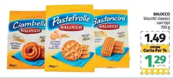 Pam Balocco biscotti classici vari tipi 700 g offerta