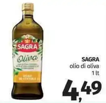 Pam Sagra olio di oliva 1 lt offerta