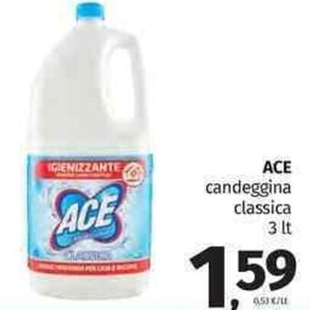 Pam Ace candeggina classica 3 lt offerta