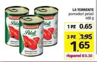 La Torrente pomodori pelati 400 g