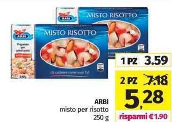 Pam Arbi misto per risotto 250 g offerta