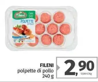 Pam Fileni polpette di pollo 240 g offerta