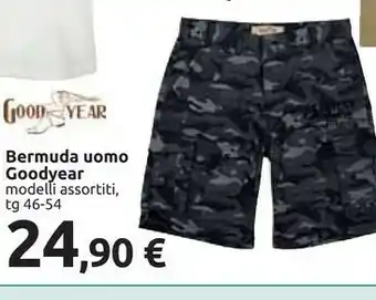 Carrefour Goodyear Bermuda Uomo offerta