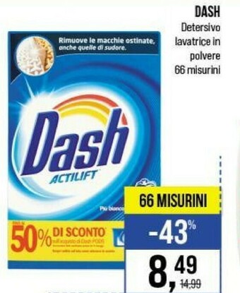 Caddy's Dash Detersivo in polvere offerta