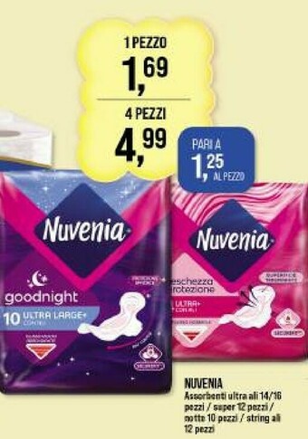 Caddy's Nuvenia Assorbenti offerta