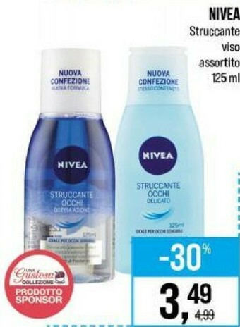 Caddy's Nivea Struccante offerta