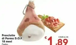 Despar Despar Prosciutto Di Parma Dop 18 Mesi offerta