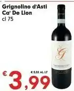 Despar Ca'de Lion Grignolio D'asti offerta