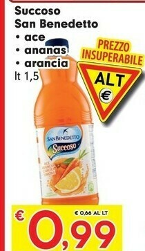 Despar San Benedetto Succoso Ace offerta
