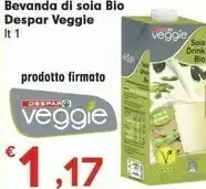 Despar Despar Bevanda Di Soia Bio offerta