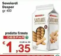 Despar Despar Savolardi offerta