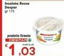 Despar Despar Insalata Russa offerta