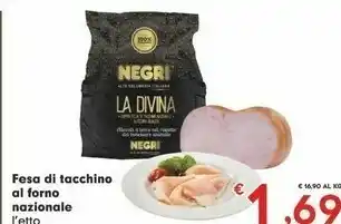 Despar Negri Fesa Di Tacchino Al Forno offerta