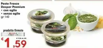 Despar Despar - Pesto Senza Aglio offerta