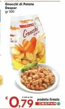 Despar Despar - Gnocchi Di Patate 500 G(ml) offerta