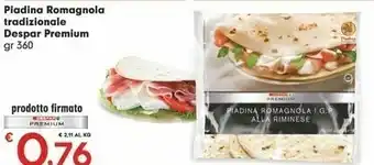 Despar Piadina Romagnola Tradizionale