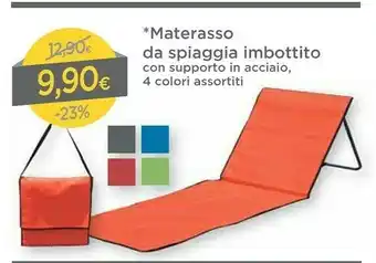 DPiù Materasso Da Spiaggia Imbottito offerta