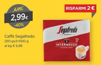 DPiù Segafredo Zanetti - Intermezzo Caffè 250 G(ml) offerta