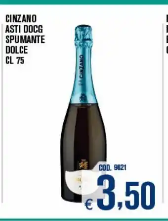 Cinzano asti docg spumante dolce