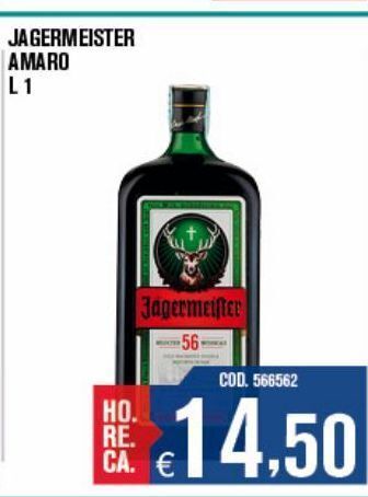 Jagermeister amaro