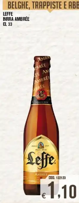 Adhoc Leffe birra ambree offerta
