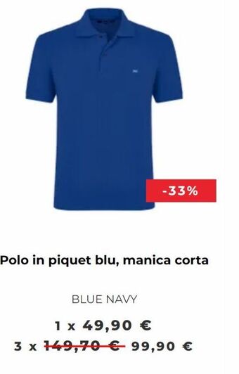 Camicissima Polo manica corta offerta