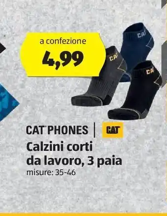 ALDI Calzini corti da lavoro 3 paia offerta