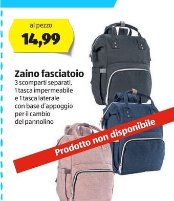Zaino fasciatoio