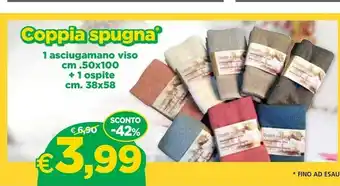 DPiù Coppia Spugna offerta