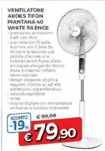 DPiù Ardes Ventilatore offerta