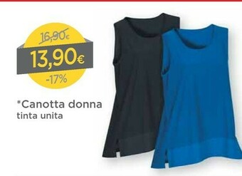 DPiù Canotta Donna offerta