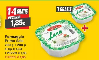DPiù Primo sale Formaggio offerta