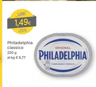 DPiù Philadelphia Classico offerta