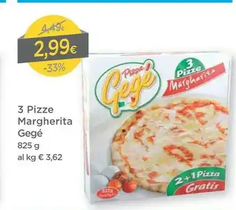 DPiù Gegè Pizza Margherita 825 G(ml) offerta