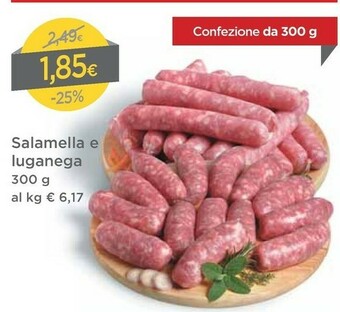 DPiù Salamella E Luganega offerta