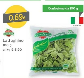 DPiù Cuor di scelta Lattughino offerta