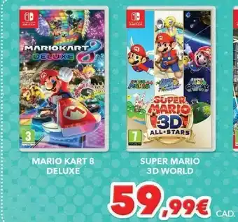 Euronics Nintendo Stars Mario Kart 8 Deluxe offerta