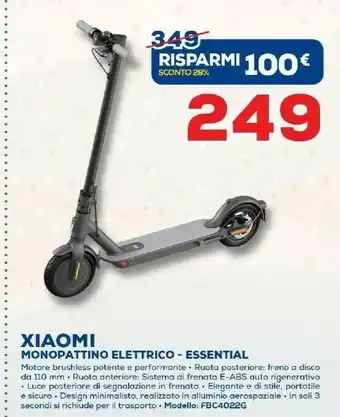 Euronics Xiaomi Monopattino Elettrico - Essential offerta